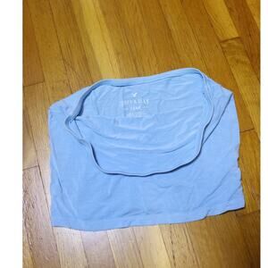 American Eagle Outfitters Soft & Sexy Tube Top Strapless blue S